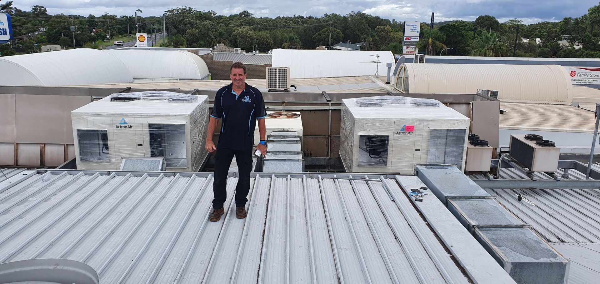 Mark Sharp from Seabreeze Air Conditioning in Wollongong