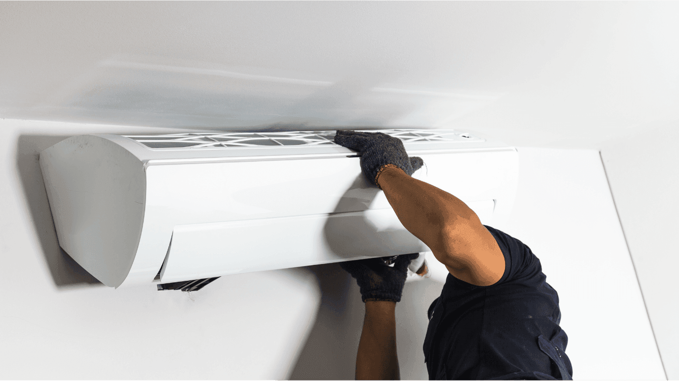 Installation of an indoor multi split systems air conditioner